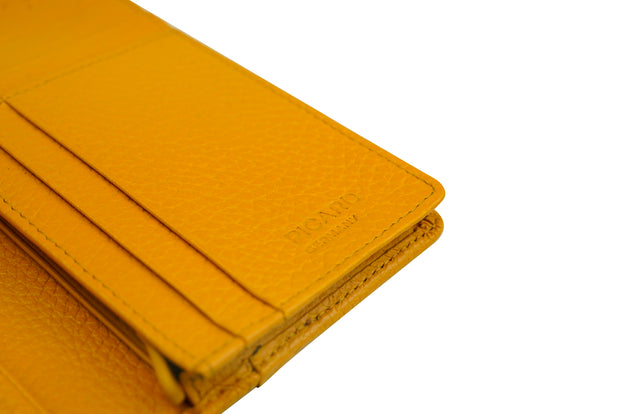 Picard Pure Two-Fold  Ladies Long Leather Wallet (Yellow)