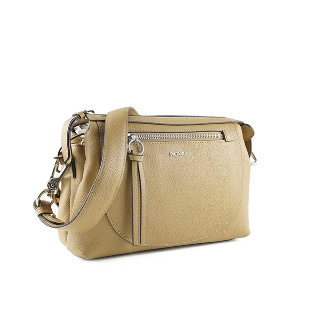 Picard Fengshui Ladies Leather Shoulder Bag (Beige)