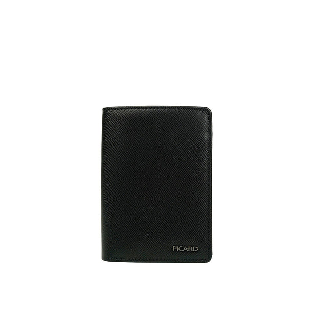 [Limited Edition] Picard Drew Bifold Leather Wallet with Card Window (Black)