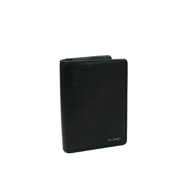 [Limited Edition] Picard Drew Bifold Leather Wallet with Card Window (Black)