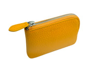 Picard Pure Leather Coin Pouch with Key Ring (Yellow)