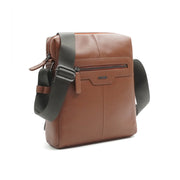 Picard Kiel Men's Leather Shoulder Bag (Cognac Brown)