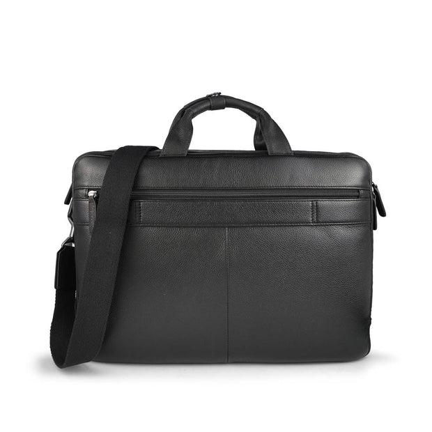 Picard Winter Men's Leather Briefcase (Black)