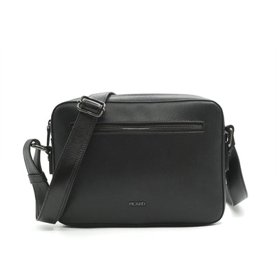 Picard Windsor Men's Leather Shoulder Bag (Black)