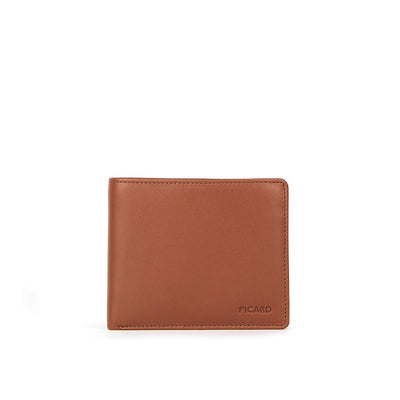 Picard Alois Men's RFID Protected Bifold Leather Wallet (Cognac)