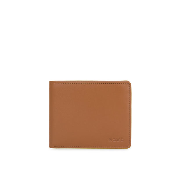 Picard Alois Men's RFID-Protected Bifold Leather Wallet (Cognac)