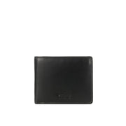 Picard Brooklyn Men's  Leather Wallet with Card Window and Zipped Compartment (Black)