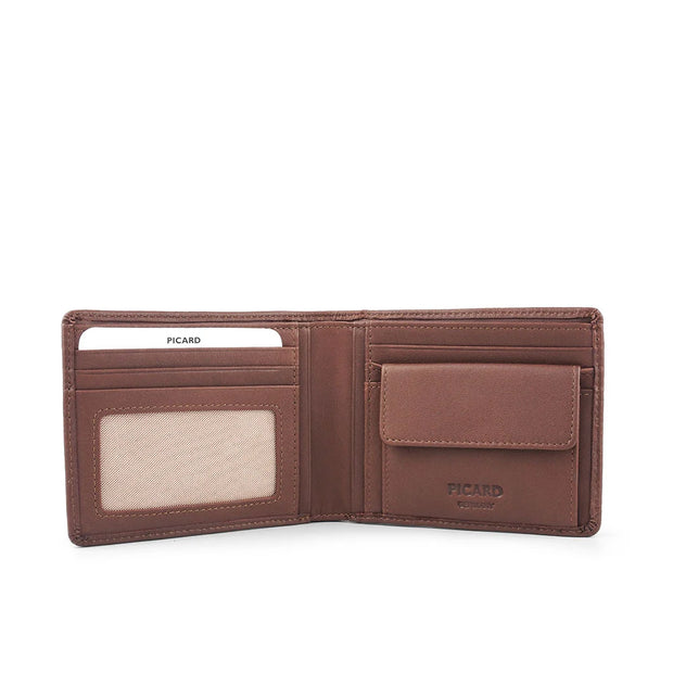 Picard Brooklyn Men's Bifold Leather Wallet (Brown)