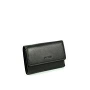 Picard Brooklyn Men's Trifold Leather Wallet with Key Holder( Black)