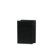 Picard Brooklyn Men's Trifold Leather Wallet with Card Window ( Black)