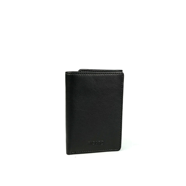 Picard Brooklyn Trifold Leather Wallet with Card Window ( Black)