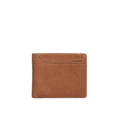 Picard Buffalo Men's Bifold Leather Wallet (Tan)