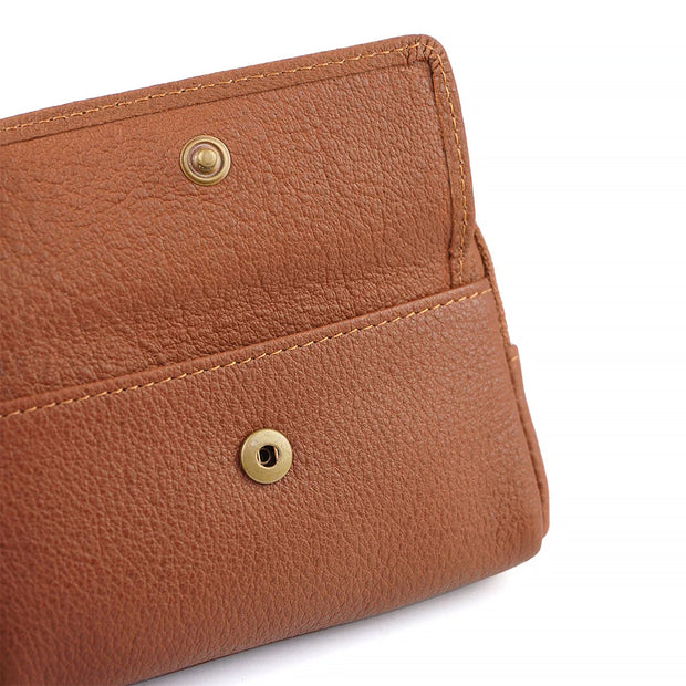 Picard Buffalo Leather Coin Pouch with Key Holder (Tan)