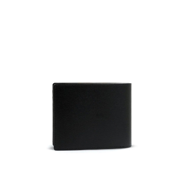 Picard Callum Men's Tri-Flap Leather Wallet (Black)