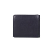 Picard Saffiano Men's Bifold Leather Wallet with Centre Flap (Navy)