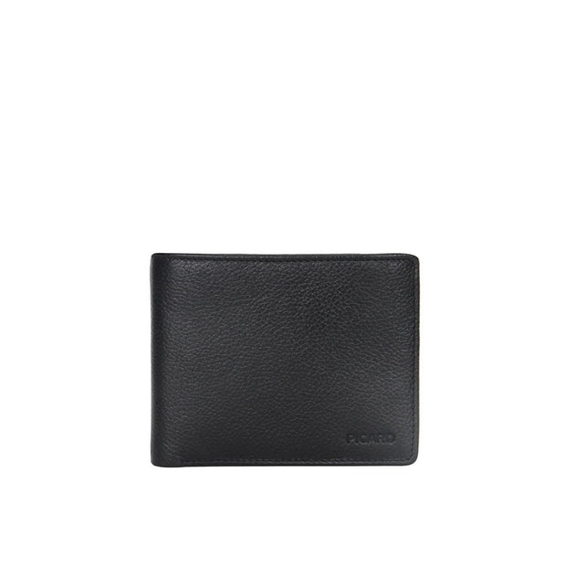 Picard Urban Men's Leather Wallet with Coin Pouch (Black)