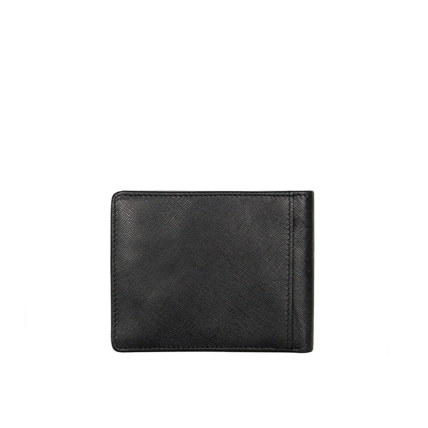 Picard Urban Men's Bifold Leather Wallet with Coin Pouch (Black)