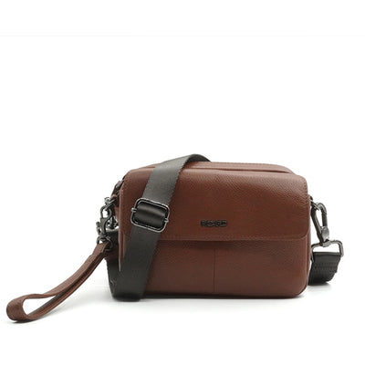 Picard Kiel Men's Leather Waist Pouch with Detachable Wristlet (Cognac)