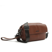 Picard Kiel Men's Leather Waist Pouch with Detachable Wristlet (Cognac)