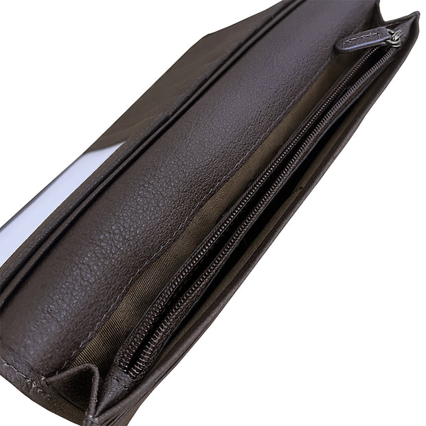 Picard Buffalo Long Leather Wallet (Cafe)