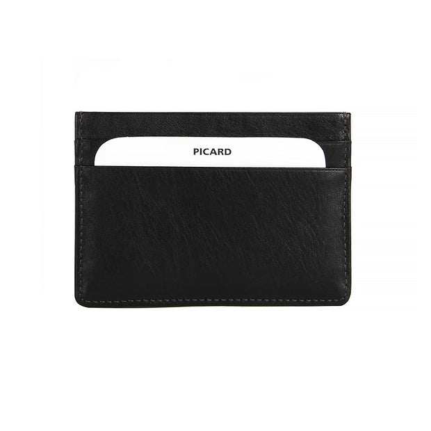 Picard Brooklyn Leather Card Holder (Black)