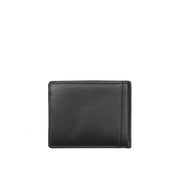 Picard Brooklyn Men's Bifold Leather Wallet With Zippered Compartment (Black)