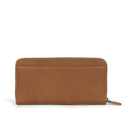 Picard Long Zip Around  Wallet in Buffalo Leather (Tan)