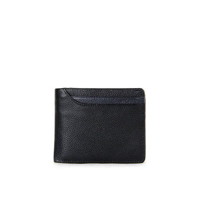 Picard Cologne Men's Flap Leather Wallet with Coin Compartment and Card Window (Black)