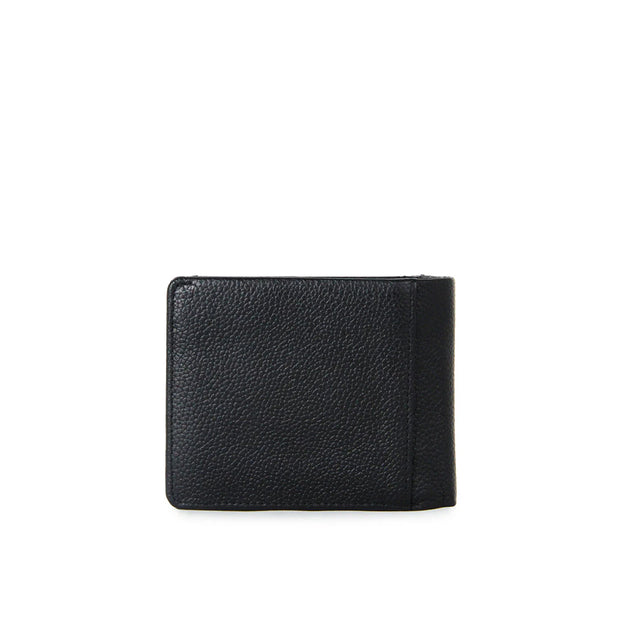 Picard Cologne Men's Flap Leather Wallet with Coin Compartment and Card Window (Black)