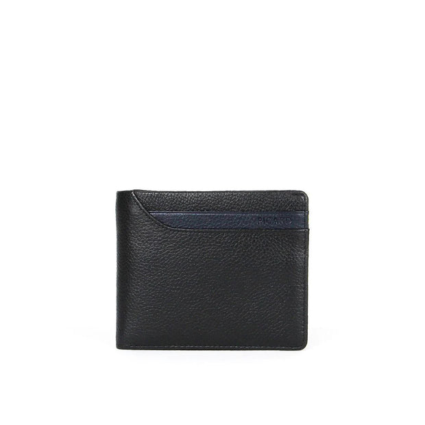 Picard Cologne Men's Leather Bifold Wallet (Black)