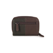 Picard Dallas Leather Coin Pouch with Double Compartments (Khaki)