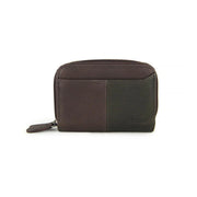 Picard Dallas Leather Coin Pouch with Double Compartments (Khaki)