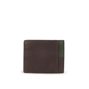 Picard Dallas Men's Leather Wallet with Card Window and Coin Pouch (Khaki & Tan)