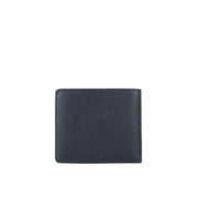 Picard Saffiano Men's Bifold Leather Wallet (Navy)