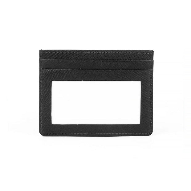 Picard Saffiano Leather Card Holder (Black)