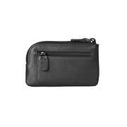 Picard Saffiano  Men's Leather Coin Pouch With Key Holder (Black)