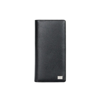 Picard Saffiano Men's Long Leather Wallet (Black)