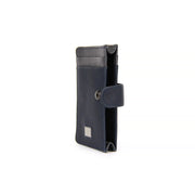 Picard Saffiano Leather Card Holder (Navy)