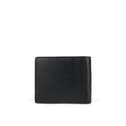 Picard Urban Men's Bifold Leather Wallet with Centre Flap and Window Slot (Black)