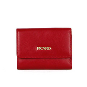 Picard Winchester Ladies Trifold Leather Wallet (Red)