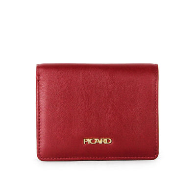 Picard Winchester Ladies Trifold Leather Wallet (Red)