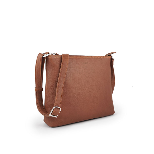 Picard Buffalo Ladies Leather Sling Bag (Tan Orange)