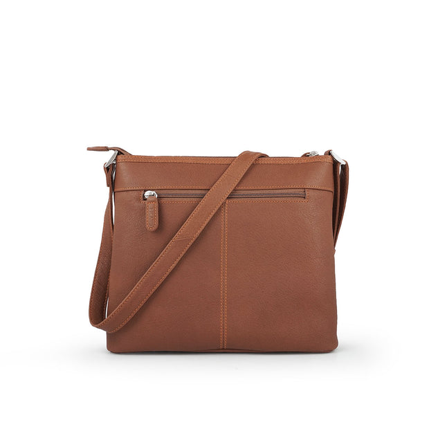 Picard Buffalo Ladies Leather Sling Bag (Tan Orange)