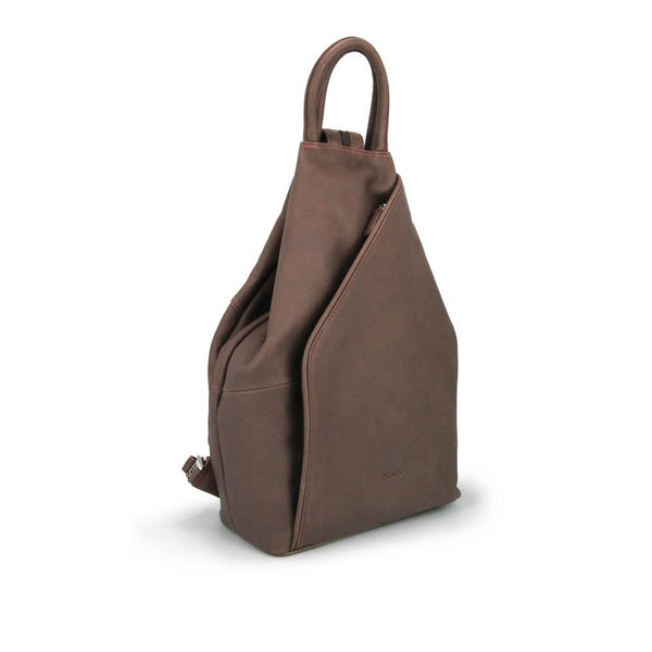 Picard Buffalo Ladies  Large Curved Leather Backpack (Cafe)