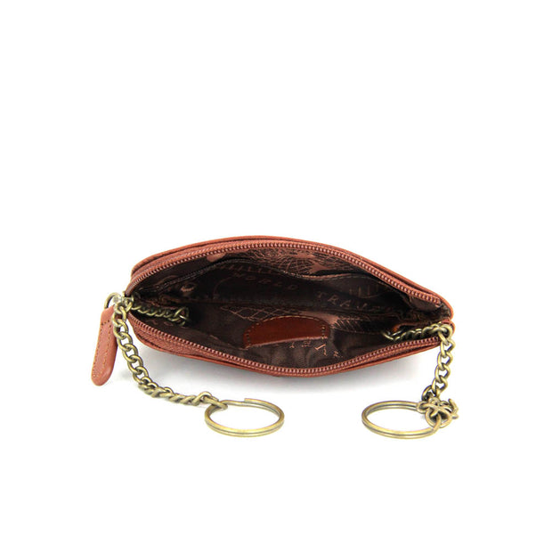 Picard Breve Ladies Leather Coin Pouch with Key Holder (Tan)